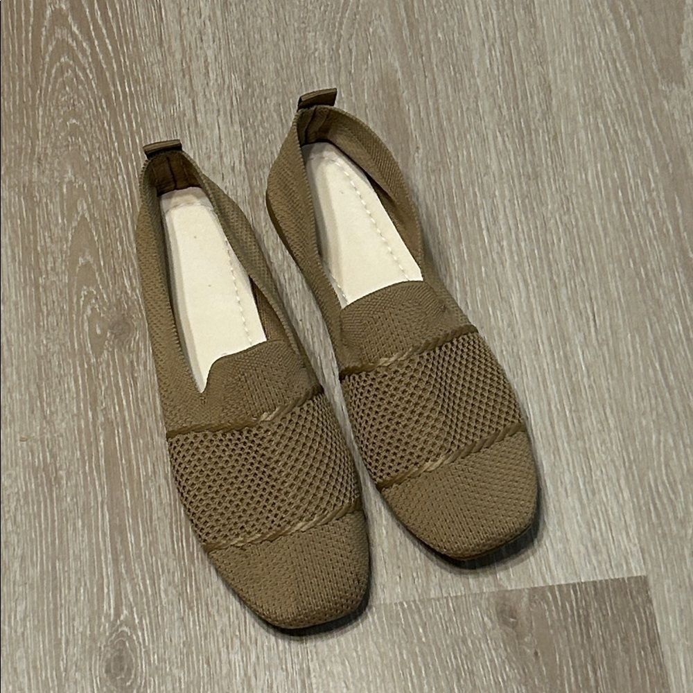 Amazon Generisch Tan Slip-On Orthopedic Breathable Lightweight Loafers Sz 10